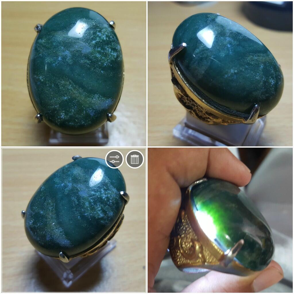 LELANG SUDAH KUDUGA ITU BATU! (FANCY BLUE DIAMOND AND TOP GEMS IN SILVER 925!)
