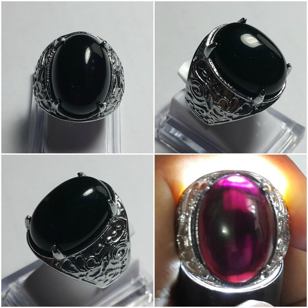 LELANG SUDAH KUDUGA ITU BATU! (FANCY BLUE DIAMOND AND TOP GEMS IN SILVER 925!)