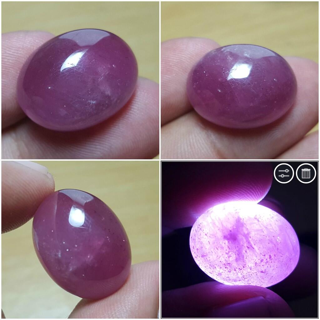 LELANG SUDAH KUDUGA ITU BATU! (FANCY BLUE DIAMOND AND TOP GEMS IN SILVER 925!)