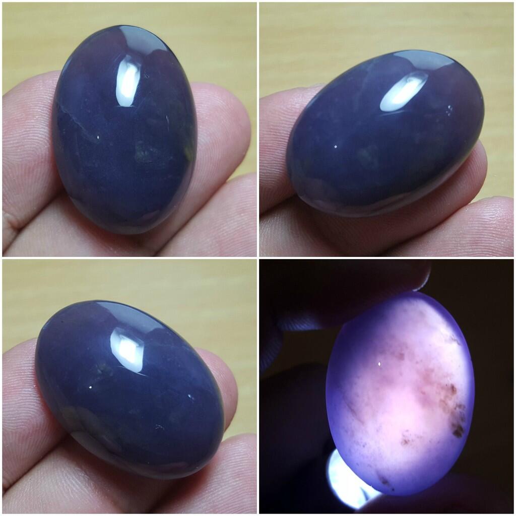 LELANG SUDAH KUDUGA ITU BATU! (FANCY BLUE DIAMOND AND TOP GEMS IN SILVER 925!)