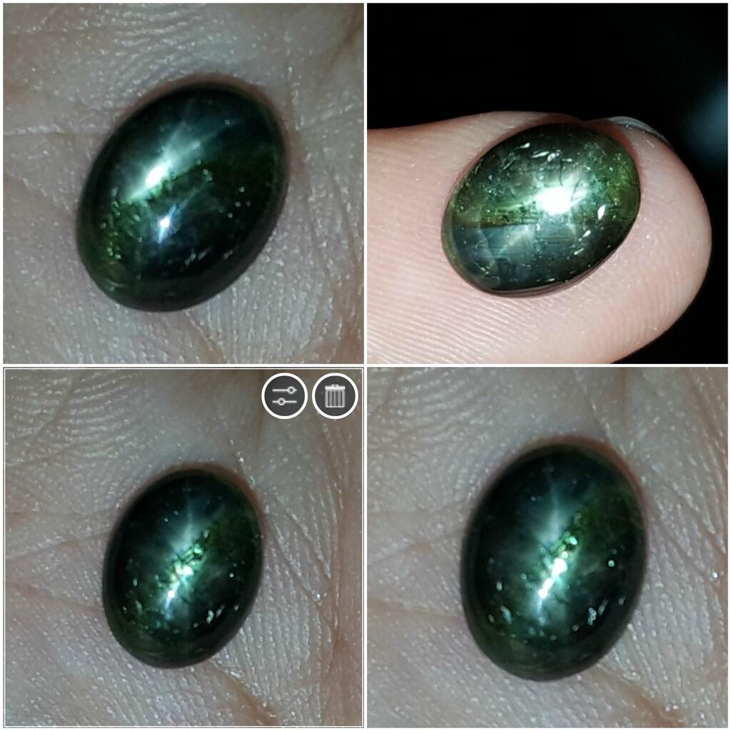 LELANG SUDAH KUDUGA ITU BATU! (FANCY BLUE DIAMOND AND TOP GEMS IN SILVER 925!)