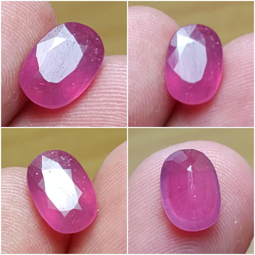LELANG SUDAH KUDUGA ITU BATU! (FANCY BLUE DIAMOND AND TOP GEMS IN SILVER 925!)