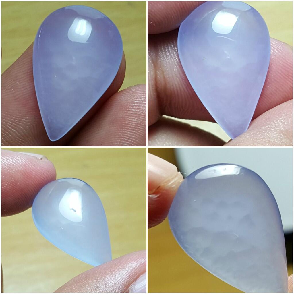 LELANG SUDAH KUDUGA ITU BATU! (FANCY BLUE DIAMOND AND TOP GEMS IN SILVER 925!)