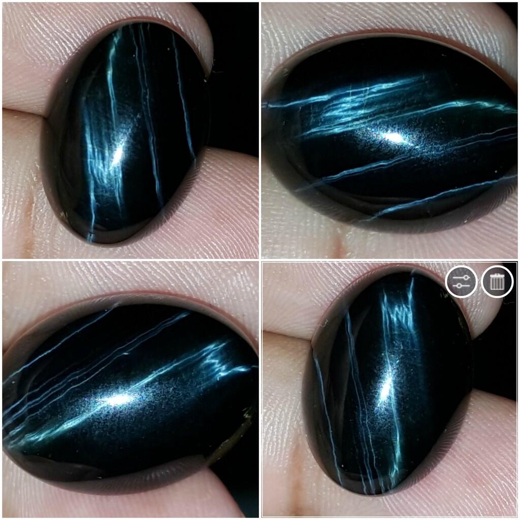 LELANG SUDAH KUDUGA ITU BATU! (FANCY BLUE DIAMOND AND TOP GEMS IN SILVER 925!)