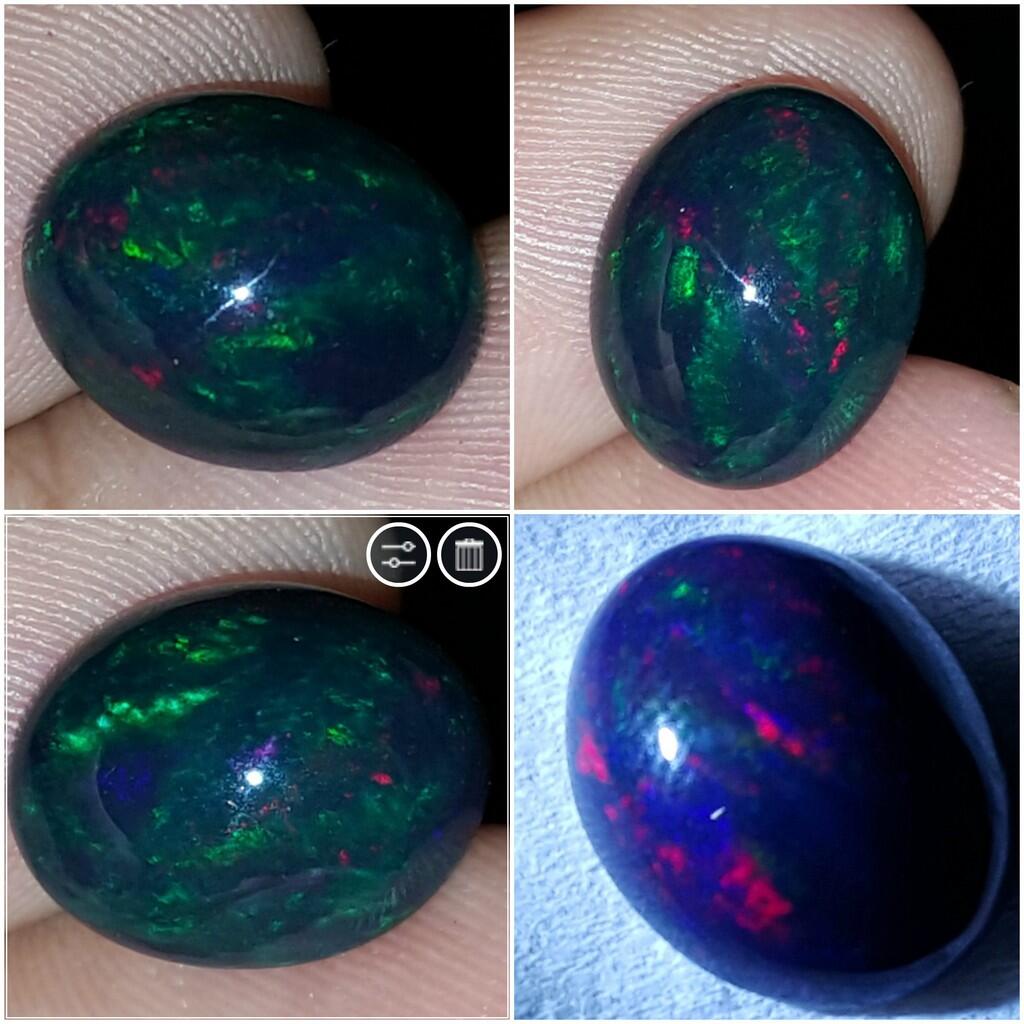 LELANG SUDAH KUDUGA ITU BATU! (FANCY BLUE DIAMOND AND TOP GEMS IN SILVER 925!)