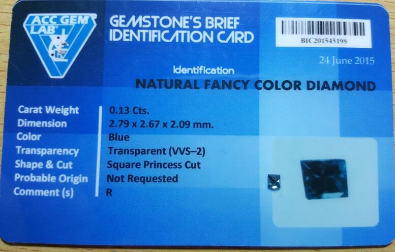 LELANG SUDAH KUDUGA ITU BATU! (FANCY BLUE DIAMOND AND TOP GEMS IN SILVER 925!)