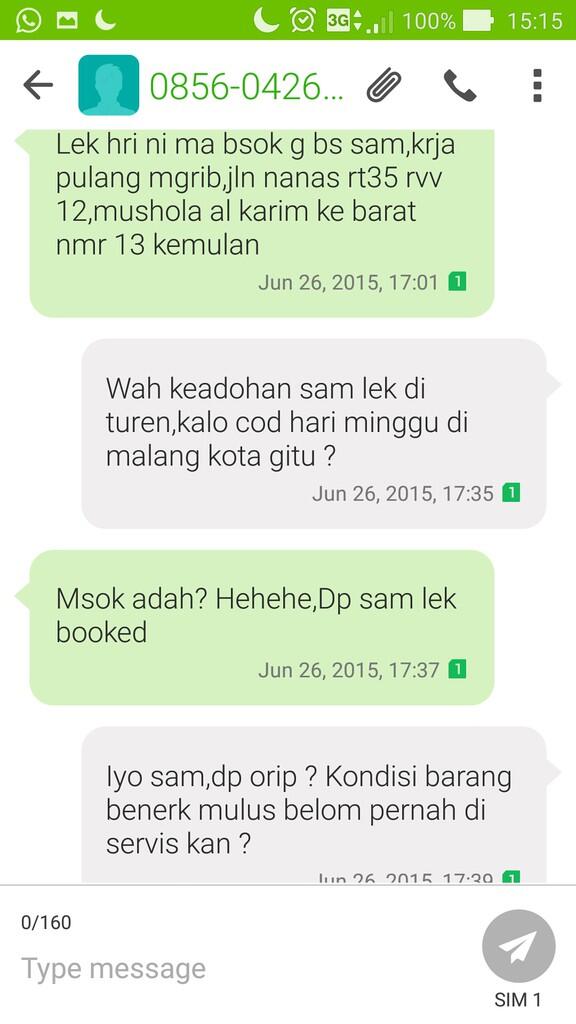 PENIPUAN PENJUALAN PS4 DARI ID ABEEJUNGKIZ