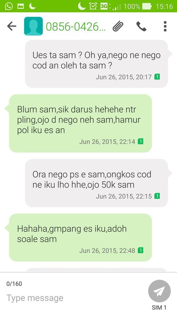 PENIPUAN PENJUALAN PS4 DARI ID ABEEJUNGKIZ