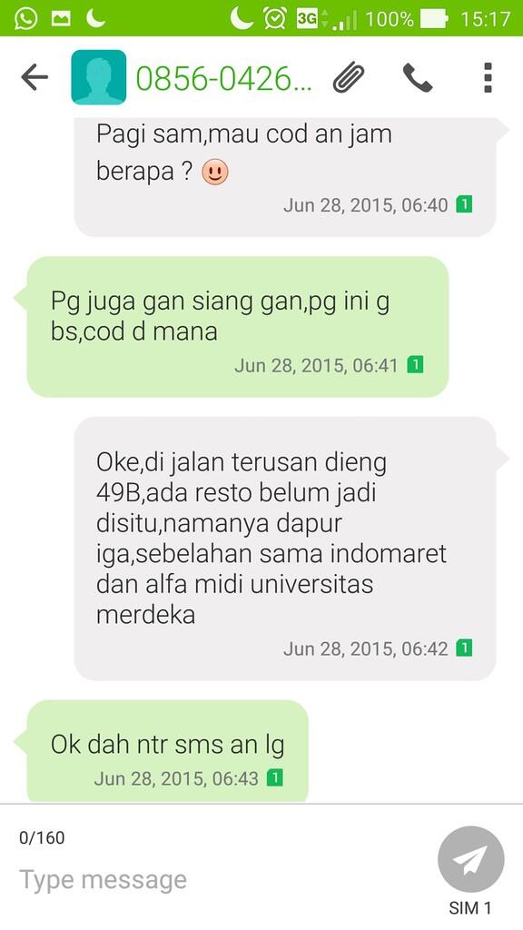 PENIPUAN PENJUALAN PS4 DARI ID ABEEJUNGKIZ