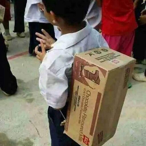 Minder? Malu? Ga Mau Sekolah? Gara2 Tas Sekolah Dianggap Jelek / Jadul?