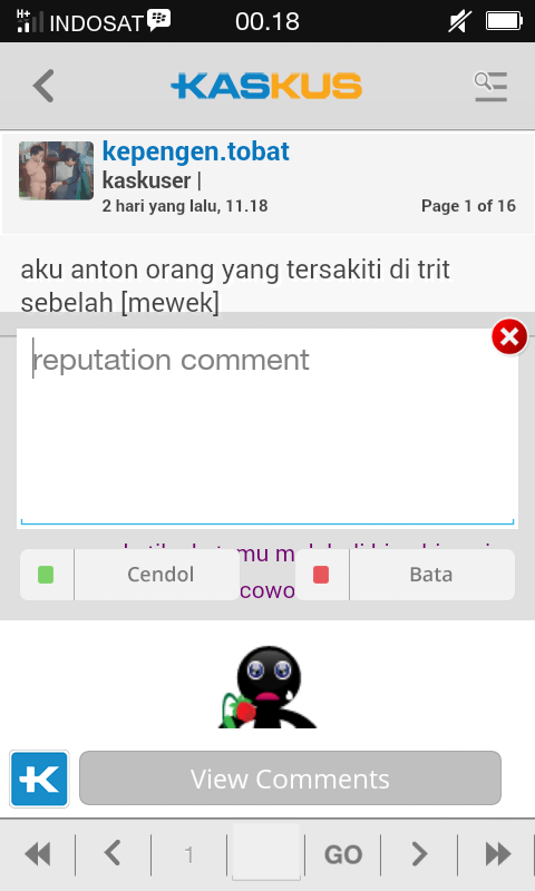 Apakah ini yang dinamakan Cendol?