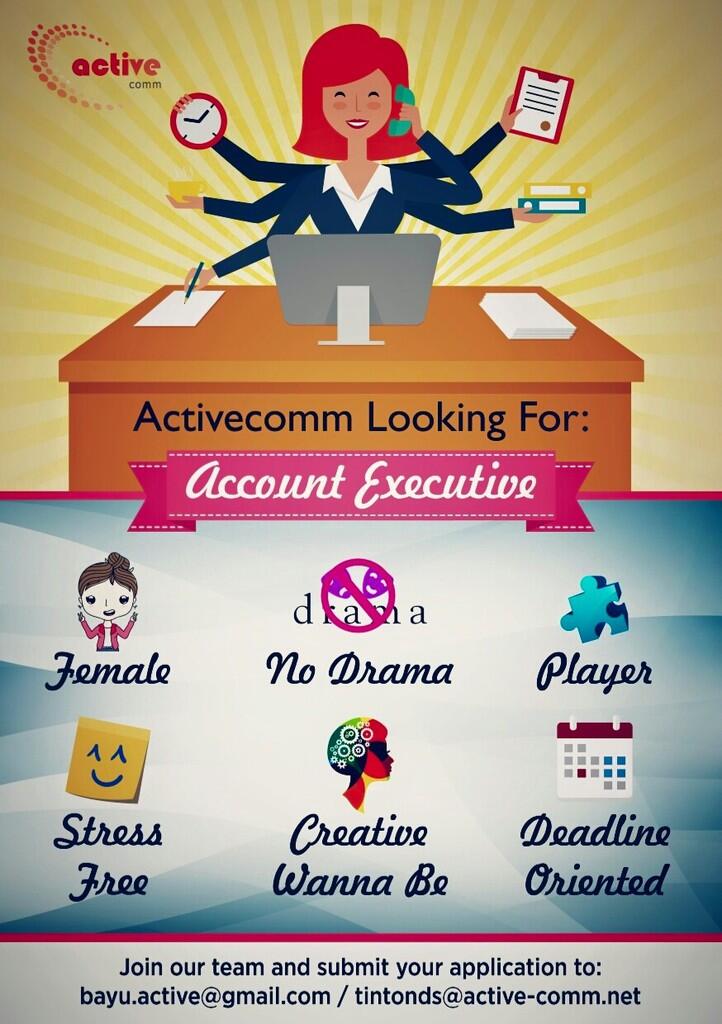 (Jakarta) Account Executive Event Organizer Agency 