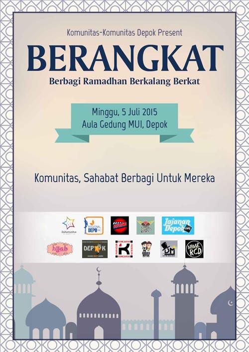 &#91;Event&#93; Buka Bersama &quot;Berbagi Ramadhan Berkalang Berkat&quot;