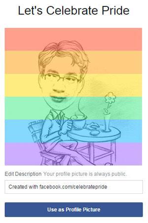Agan pasang foto pelangi di facebook? tau artinya?