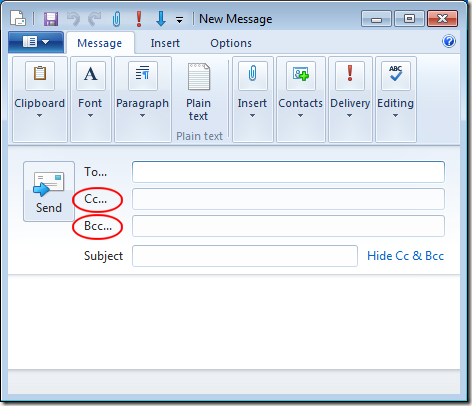 CC & BCC email, buat apaan sih?