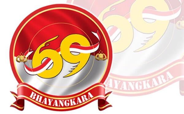 HUT BHAYANGKARA KE-69 INDONESIA TETAP BERJAYA
