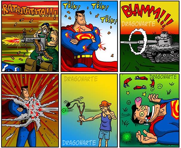 &#91;New Version&#93; Gambar Gambar Konyol Kelakuan Tokoh Superhero Dan Anime!