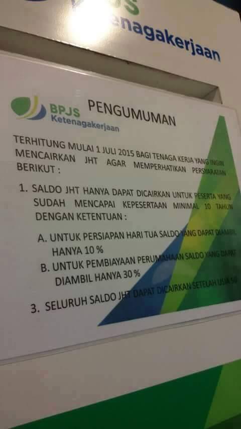 Karyawan Protes Aturan Baru BPJS, Dana JHT Hanya Bisa Diambil Nanti Di Usia 56 Tahun