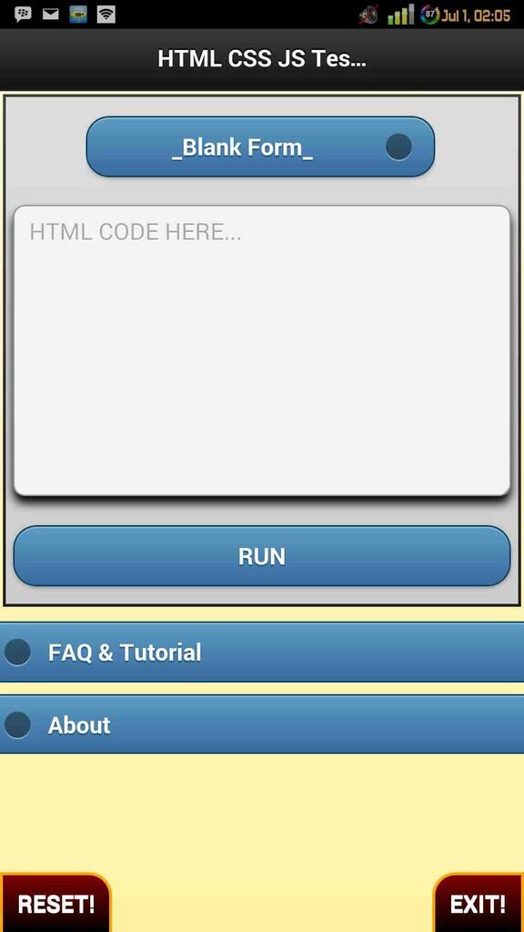 &#91;SHARE&#93; Aplikasi Android |Html Css JS Tester, Full Example portable mobile offline