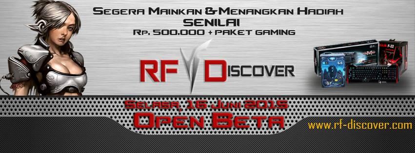RAMAIKAN GAN RF PRIVAT SERVER. RF DISCOVER. BANYAK EVENT MENANTI..