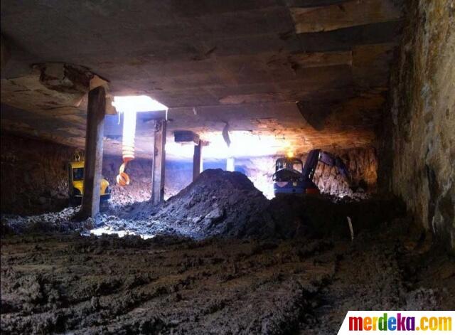 Begini penampakan stasiun bawah tanah dan terowongan MRT Jakarta