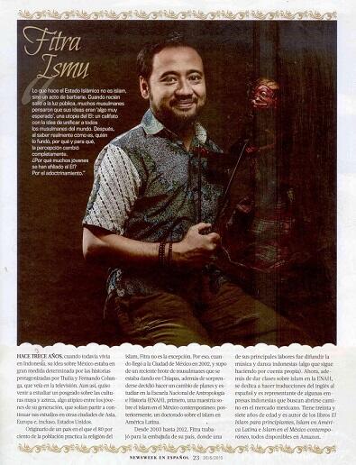 Siapa FITRA ISMU? diaspora Indonesia yg masuk di majalah NEWSWEEK edisi amerika latin
