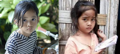 Bocah ini punya wajah mirip dengan Angeline
