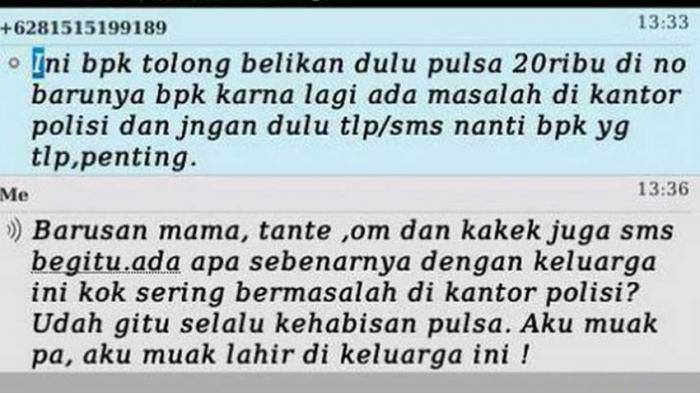 SMS Penipu Ini Malah Bikin Calon Korban Tertawa