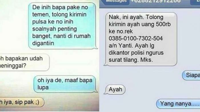 SMS Penipu Ini Malah Bikin Calon Korban Tertawa