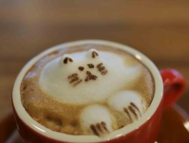 Wow! Cantiknya Warna-Warni Latte Art Ini, dari Warna Hijau sampai Merah ada!