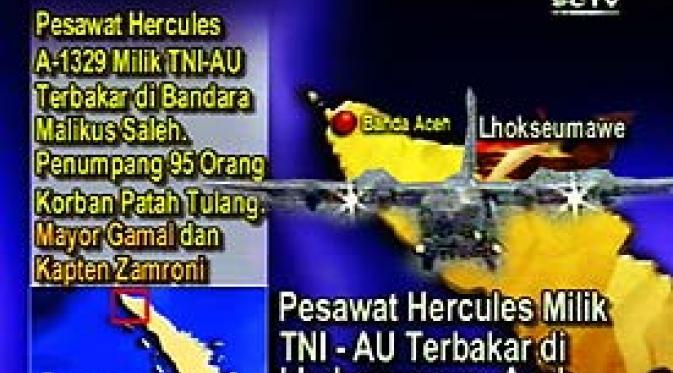 Sejarah C-130 Hercules TNI AU dan Tragedi Kecelakaan yang Dialaminya