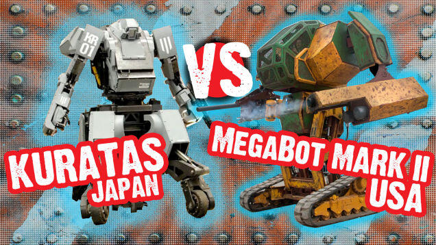 Tantangan Duel Real Life Robot - &#91;USA&#93;Megabots Mk. II VS &#91;JAPAN&#93; Kuratas