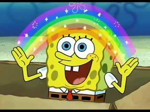 NGERIII...Spongebob juga mendukung LGBT !!!