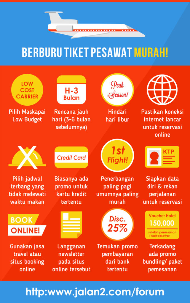Tips & Trick Hunting Tiket Promo Pesawat Murah