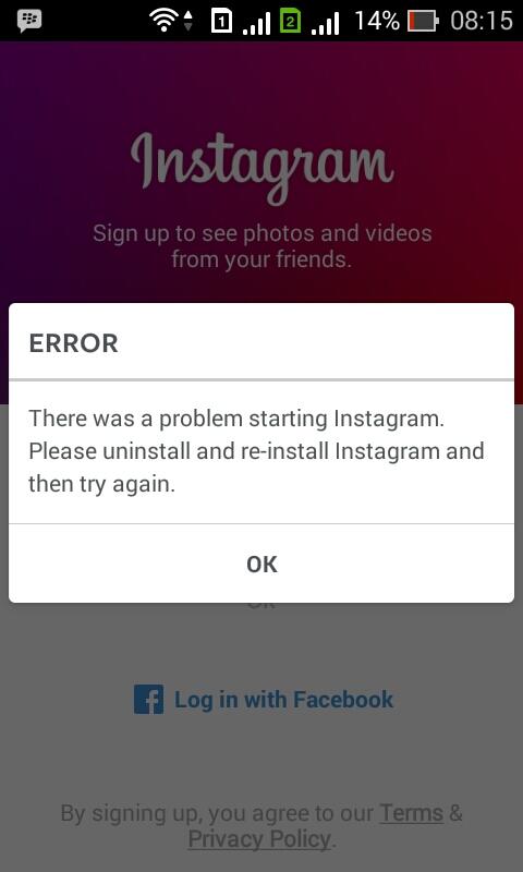 INSTAGRAM ANE GABISA DIBUKA GAN!!! MOHON PARA SUHU UNTUK MENOLONG