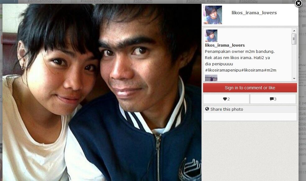 PENIPUAN DI INSTAGRAM ATAS NAMA LYCOSIRAMA (@KATALOGSEPATU)