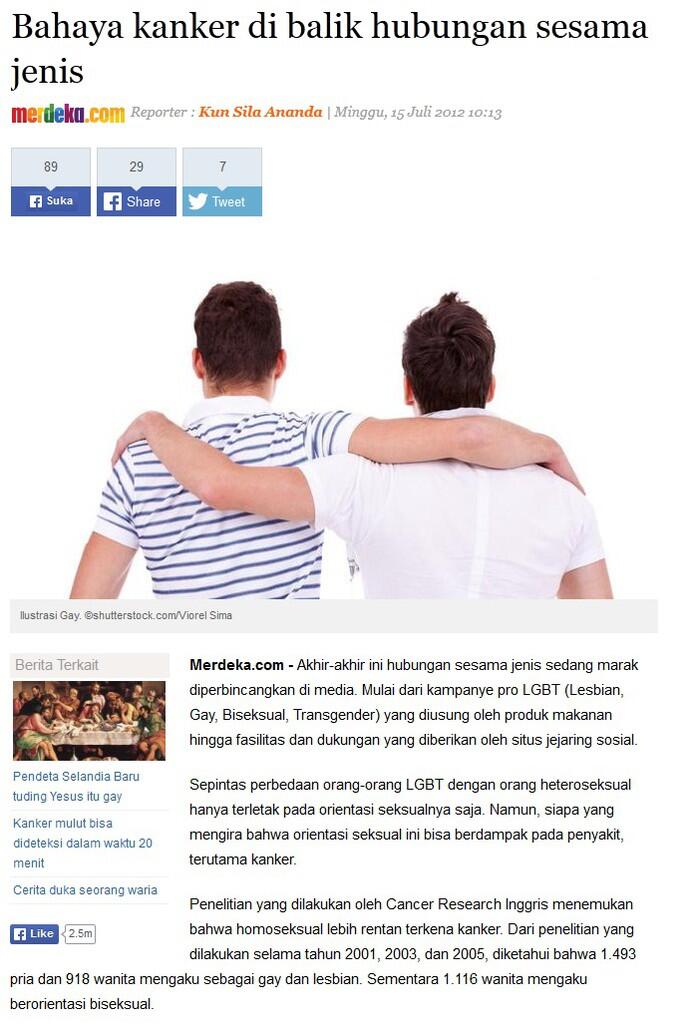 Ayo Kaskus dan Kaskuser Berikan Semangat Berani Beda! #SayNoToLGBT!