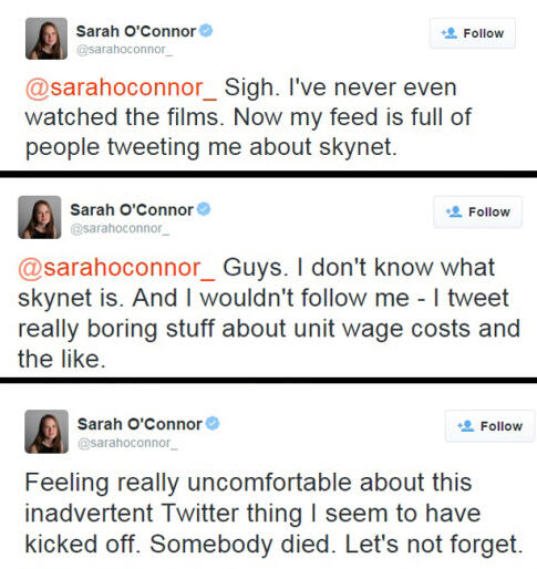 Demam Terminator, Twitter Sarah Connor Kebanjiran Komen yang Salah Fokus