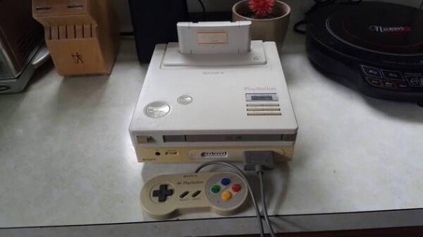 Foto Konsol Langka Sony PlayStation SNES Beredar