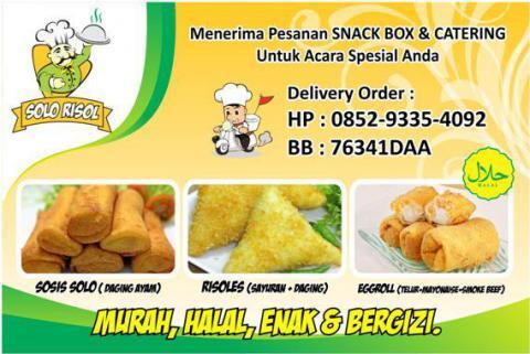 PELUANG USAHA SOLO RISOL