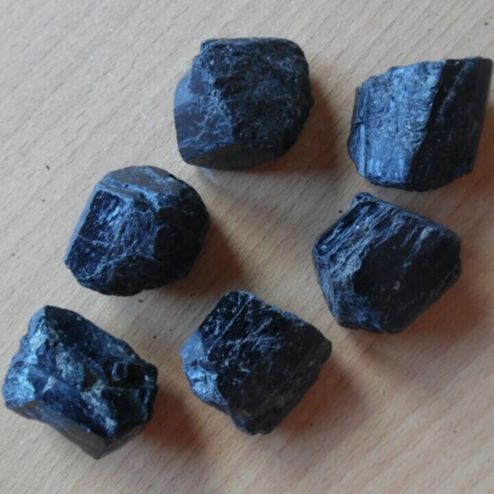 Black Tourmaline Rough Stone