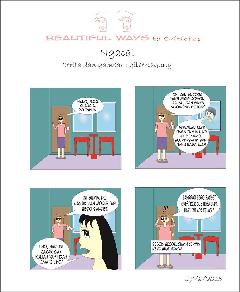 &#91;Komik Strip&#93; Beautiful Ways to Criticize