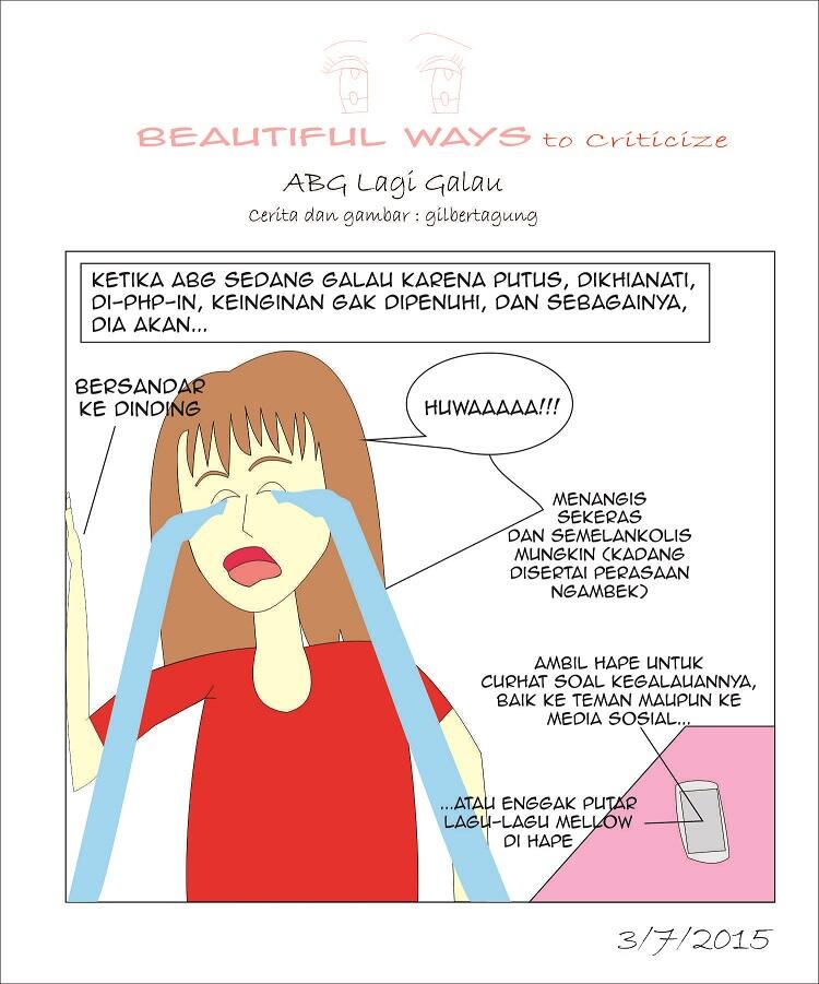&#91;Komik Strip&#93; Beautiful Ways to Criticize