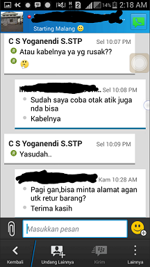hati hati para seller fjb, modus hit and run ala buyer via rekber
