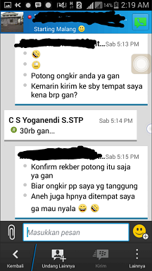 hati hati para seller fjb, modus hit and run ala buyer via rekber