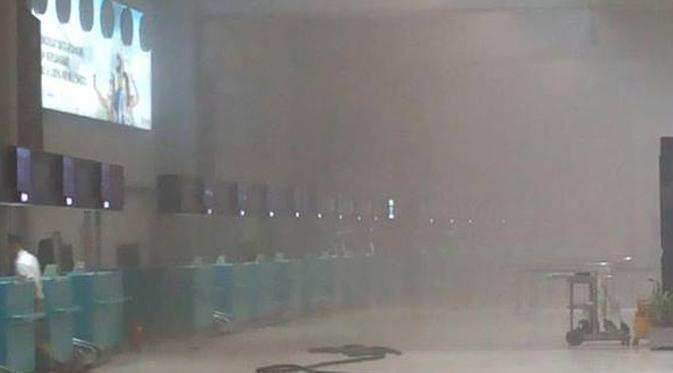 Kebakaran di Terminal 2E Bandara Soekarno-Hatta