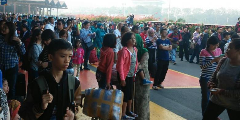 Kebakaran di Terminal 2E Bandara Soekarno-Hatta