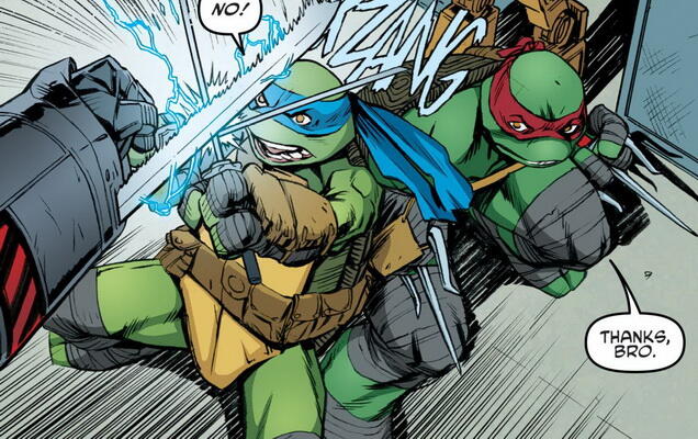 Profil karakter Kura-Kura Ninja (TMNT) versi komik (lebih komplit dan sadis!!)