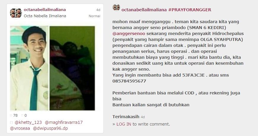 &#91;NEED HELP&#93; Temen Ane Butuh Biaya Buat Operasi Hydrocephalus