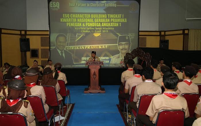 Gembleng Anggotanya, Kwarnas Pramuka Adakan Pelatihan ESQ
